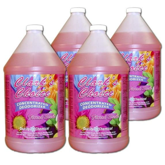 Clark's Choice malodor pot pourri counteractant and deodorizer. - 4 gallon case