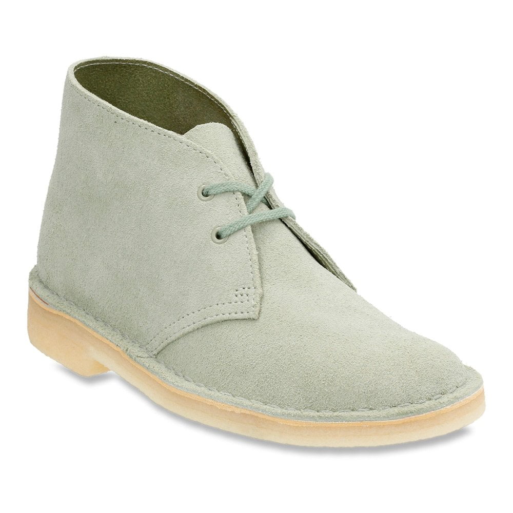 Clarks green cheap boots