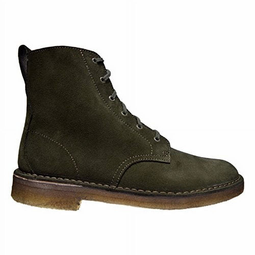 Clarks 26121692 Clarks Men s Desert Mali Boot Loden Green Suede Boot 8.5 D M US Walmart