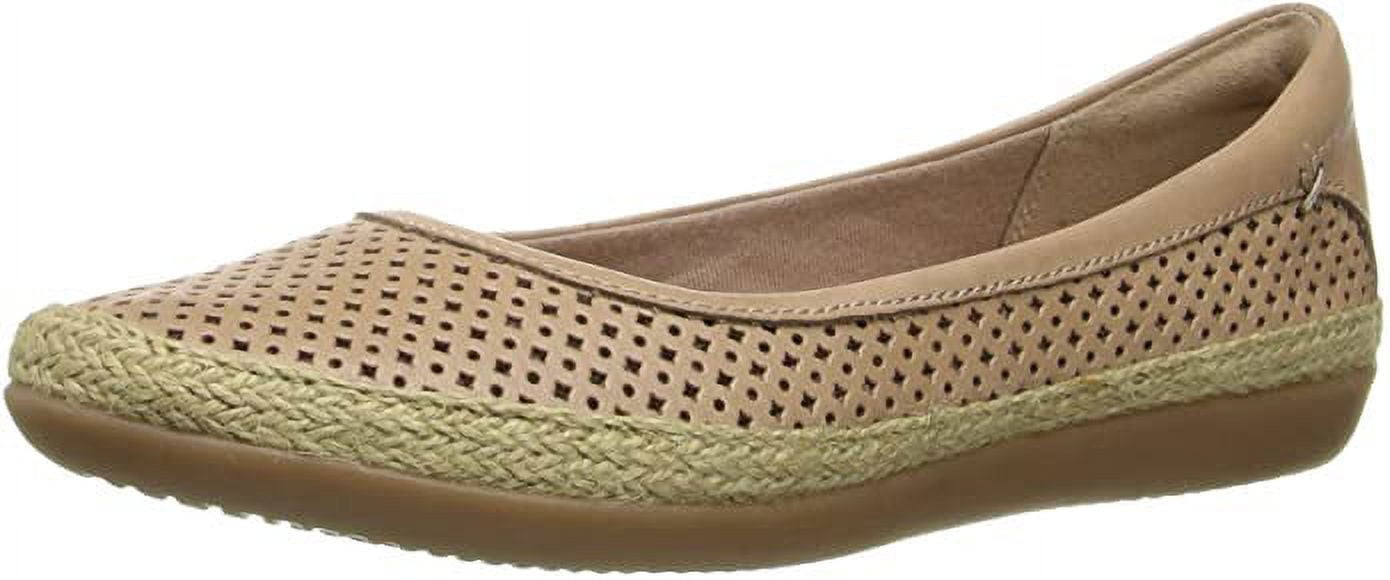 Clarks 26124740W Women s Danelly Adira Sand Leather Ballet Flat