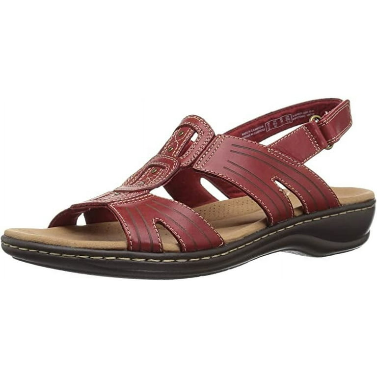 Clarks womens leisa hot sale vine strap sandals