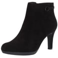 thumbnail image 1 of Clarks 26144382: Women's Adriel Mae Black Heel Pump Ankle Boots (9.5 B(M) US Women), 1 of 7