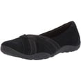 thumbnail image 1 of Clarks 26146931: Women's Haley Jay Black Sde Flat Shoes (7.5 B(M) US Womens), 1 of 3