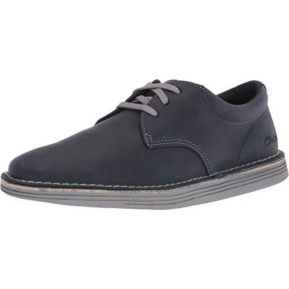 Clarks 26153133: Men's Forge Vibe Navy Leather Oxford (9 D(M) US Men)