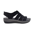 thumbnail image 1 of Clarks Arla Shaylie Elastic Straps Women's Sandals Black 26128905, 1 of 6