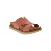 Clarks Arwell Walk Leather Sandal, 8, Orange