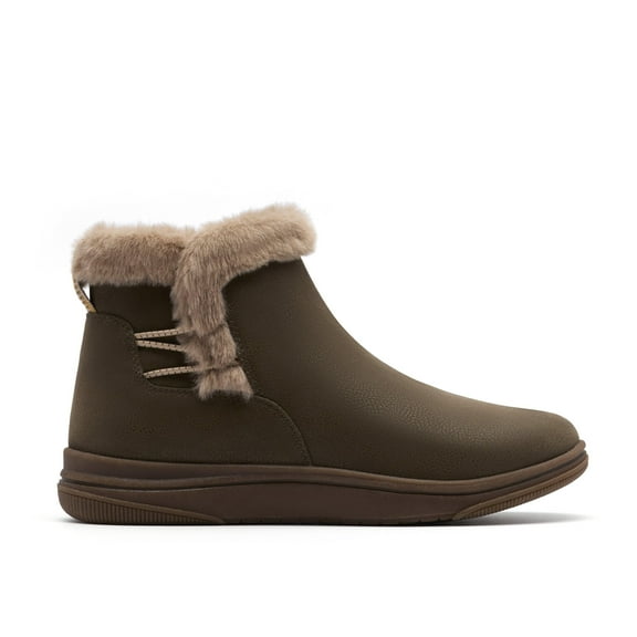 Clarks Breeze Fur Womens Ankle Boots
