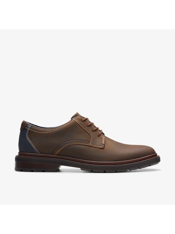 Mens Burchill Derby Beeswax Leather Oxfords