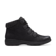 Clarks Carleigh Jade Nubuck - Womens Pull-On Low Heel Booties