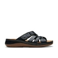 thumbnail image 1 of Clarks Cecily Slide Leather - Womens Open Toe Platform Sandals, 1 of 1