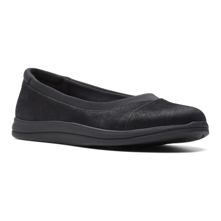 Clarks Cloudsteppers Breeze Ayla Women s Slip On Shoes Color Black Size 11