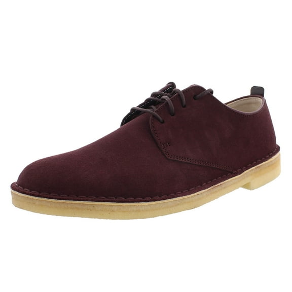 Clarks Desert London Mens Shoes Size 7, Color: Burgundy