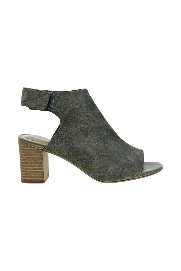 Deva Bell (Wide) Women's Heeled Sandal Olive 26140003-W