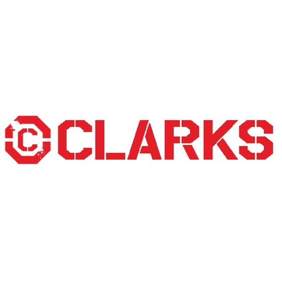 Clarks Disc Brake Adaptor in Black POST Front - 203mm