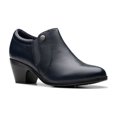 thumbnail image 1 of Clarks® Emily2 Reyna Women's Leather Shooties Color: Navy Size: 9.5, 1 of 4