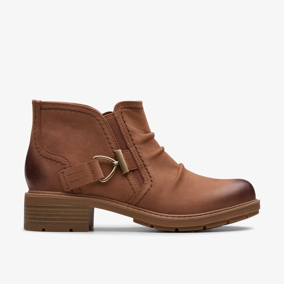 Clarks Womens Hearth Clara Ankle Boots