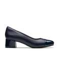 thumbnail image 1 of Clarks Iridessa May Leather - Womens Low Heel Slip-on Pumps, 1 of 1