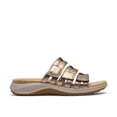 thumbnail image 1 of Clarks Maelynn Abby Leather - Womens Slip-On Slide Sandals, 1 of 1