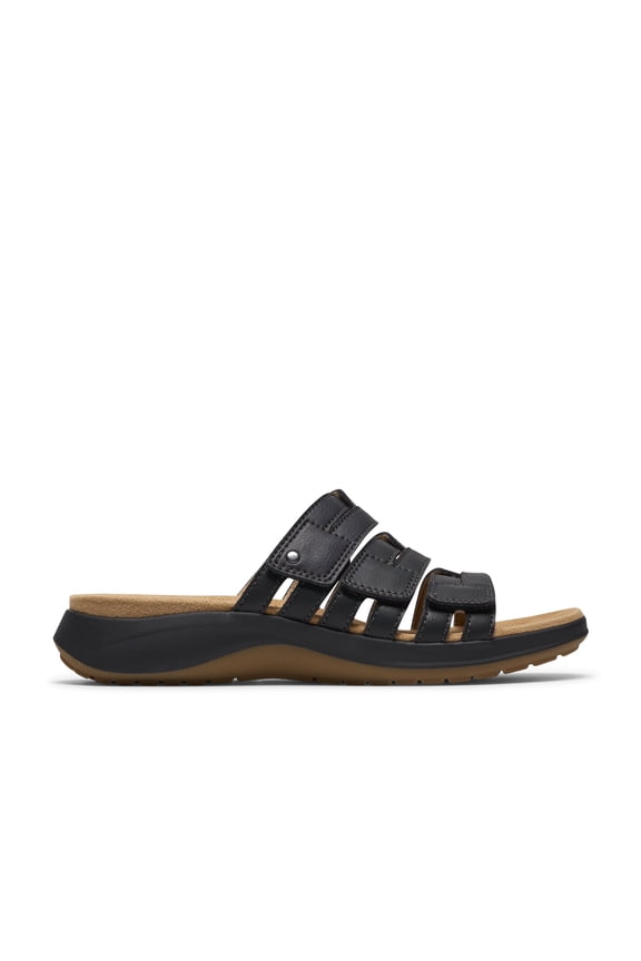 Maelynn Abby Leather - Womens Slip-On Slide Sandals