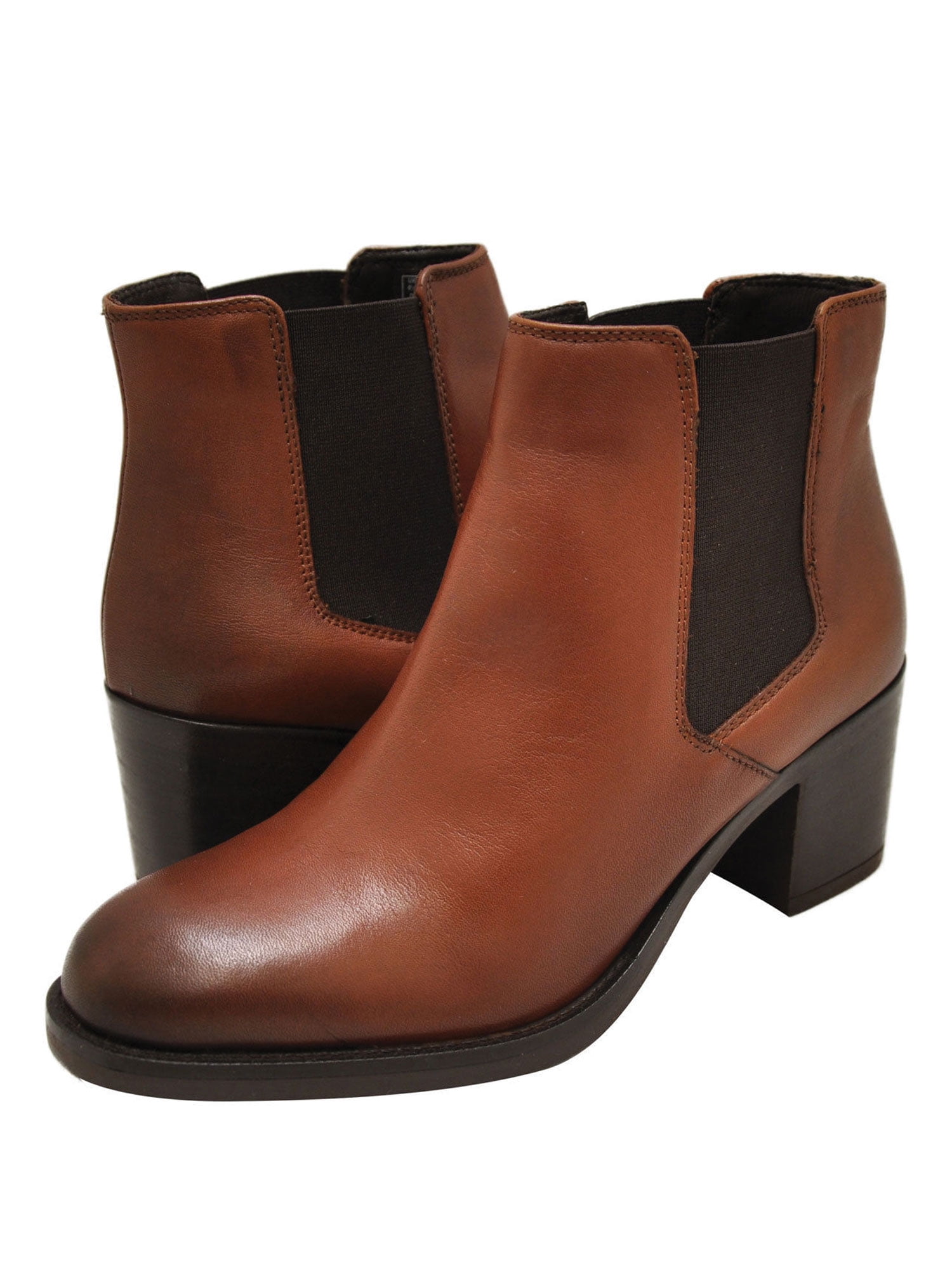 Clarks Mascarpone Bay Women s Leather Chelsea Boots 35270 2.25 in