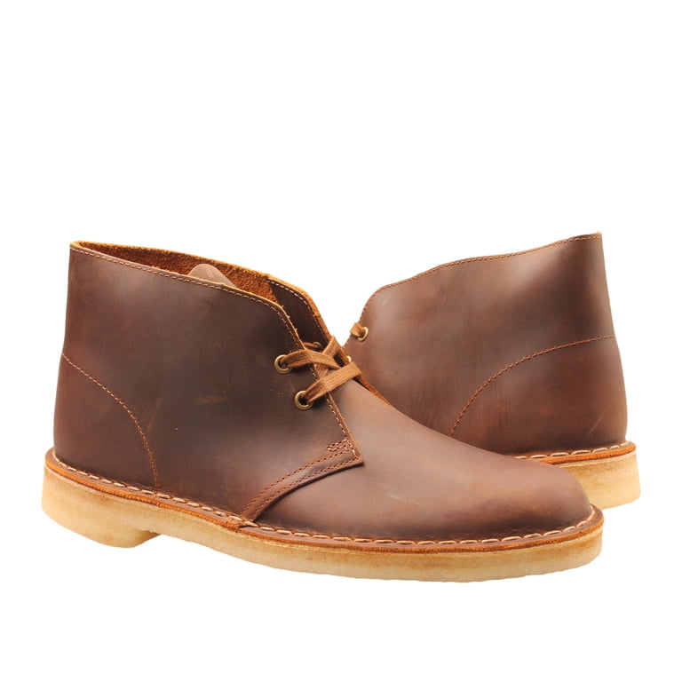 Clarks Men\'s Size 9.5 Desert Boot Beeswax Leather Brown - Gum Sole. MENS Desert Boot Beeswax Desert Boots | Clarks US main image 4
