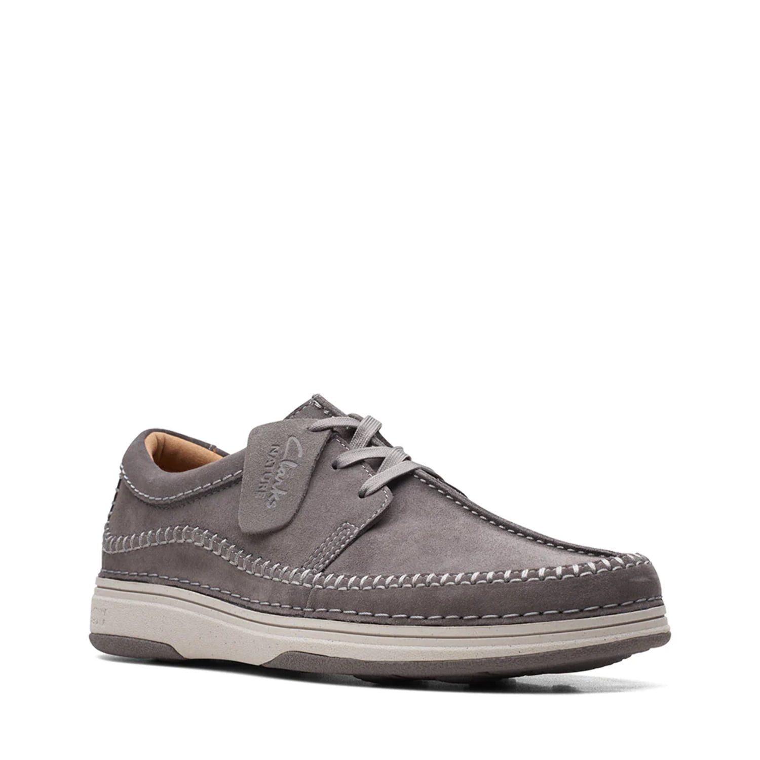 Clarks Men s Nature 5 Tie Dark Grey Combi 26168512 Walmart