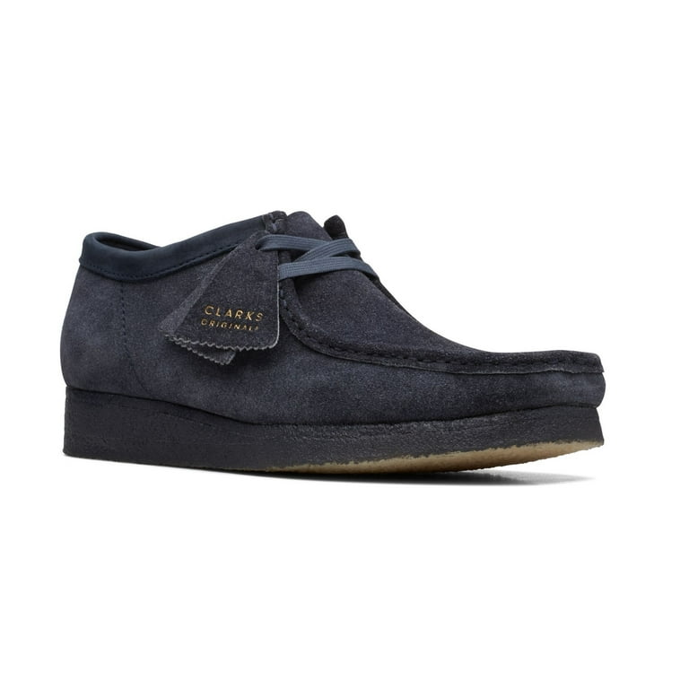 靴 CLARKS ORIGINALS Wallabee CLARKS ORIGINALS Wallabee Shoes Blue - Walmart.com