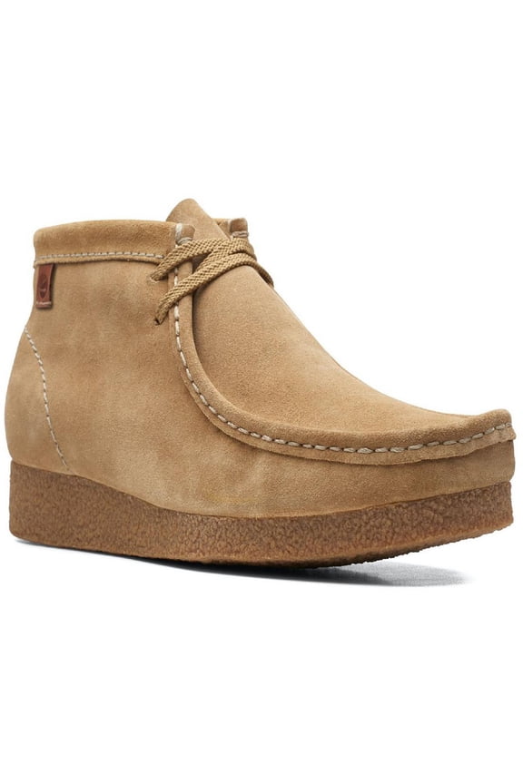 Men's Shacre Suede Wallabee Lace Up Moc Toe Ankle Boot