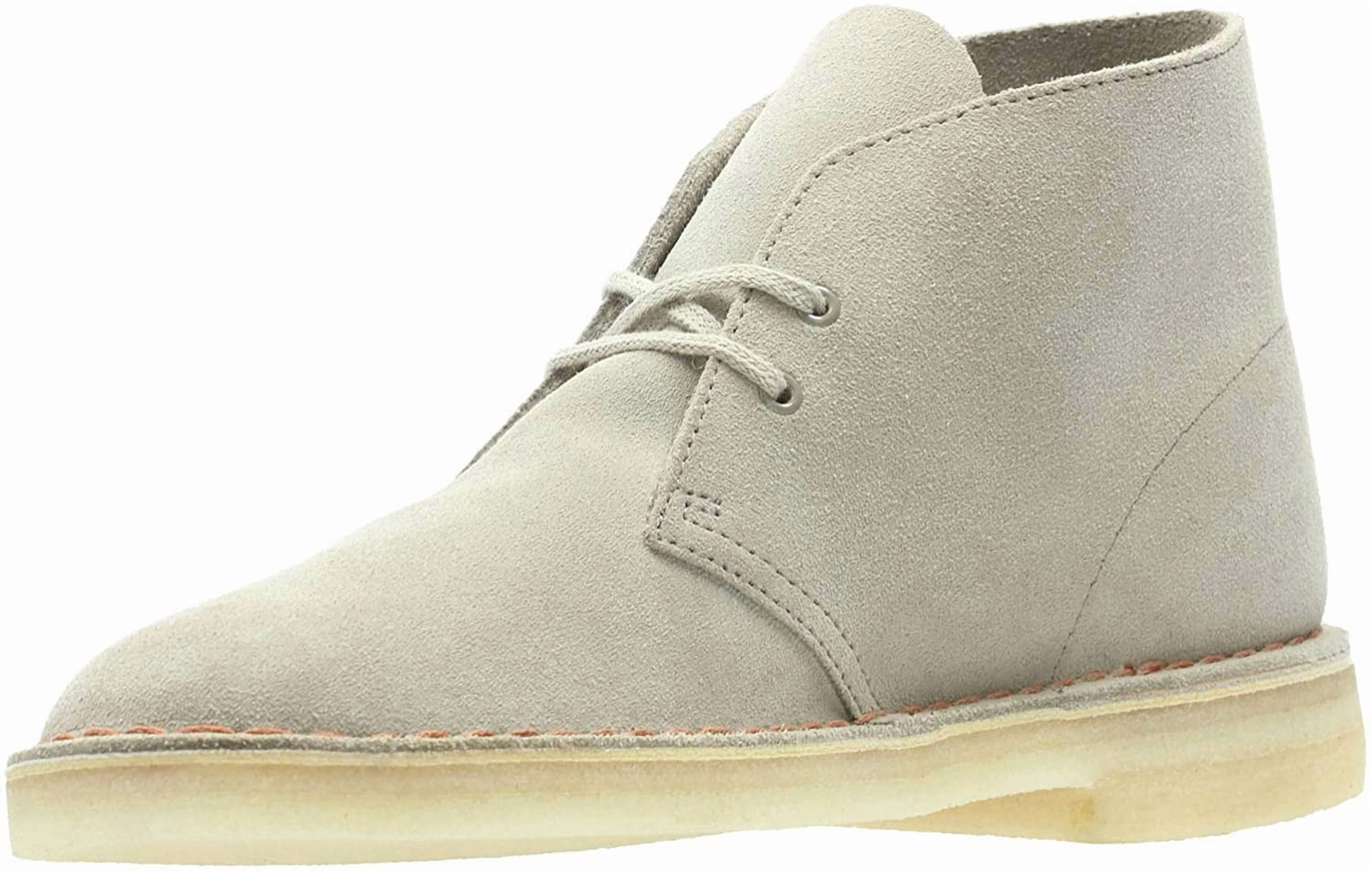Clarks Mens Size 13 M US GUC Grey Felt & Suede Crepe Outsole Chukka Desert Boots Men main image 3
