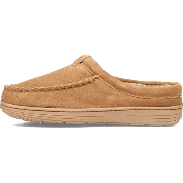 Clarks Men's Slipper Suede Sherpa Lined Clog Slippers for men Indoor ...