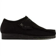 Clarks Mens Wallabee Oxford BLACK SUEDE