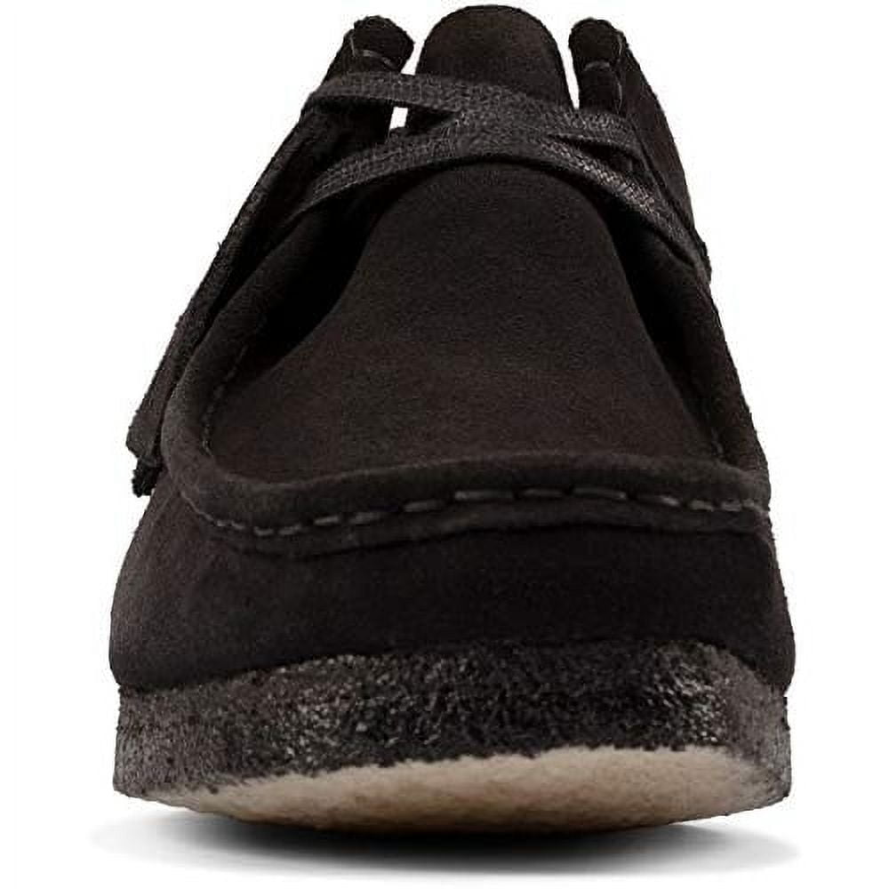 Clarks Jamaica Bee Wallabee 26160552 Mens Black Suede Lace Up