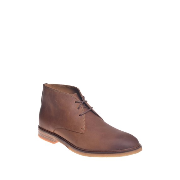 Clarks Clarkdale Barra Chukka - Dark Tan Leather