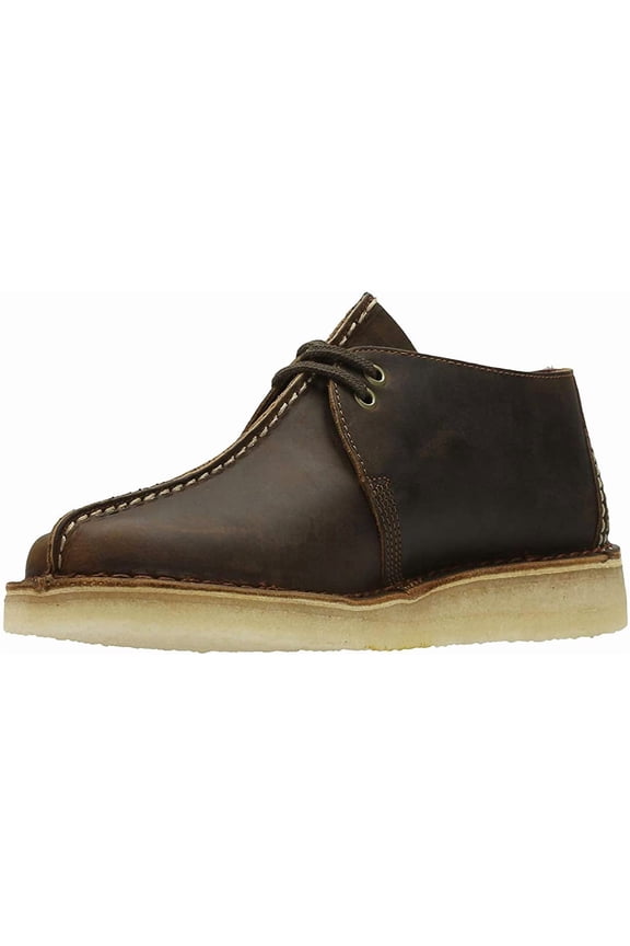 Mens Desert Trek Moccasin, Adult, Beeswax, 10.5 M US