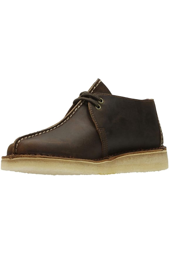 Mens Desert Trek Moccasin, Adult, Beeswax, 10 M US