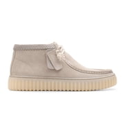 Clarks Mens Torhill Hi Suede Light Grey Boots 12 US