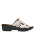 thumbnail image 1 of Clarks Merliah Karli Leather - Womens Open Toe Wedge Sandals, 1 of 1