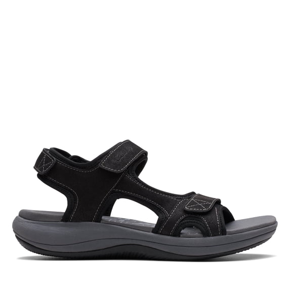 Clarks Mira Bay Textile - Womens Open Toe Flat Sandal