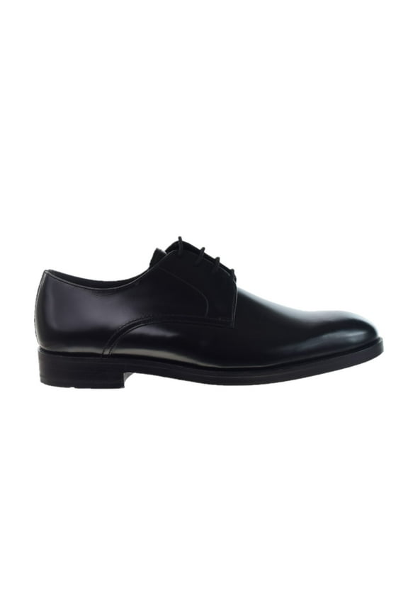 Oliver Lace (Wide) Men's Shoes Black Leather 26143580-W
