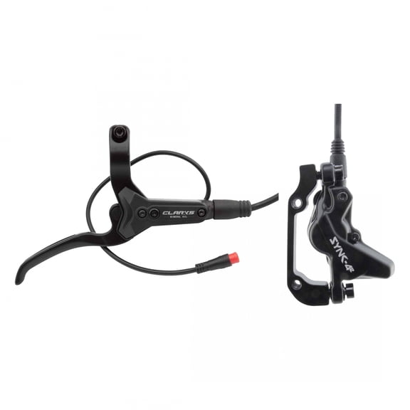 Clarks SYNC-4E Hydraulic Brake Rear Post/IS Mount No Rotor Mineral Oil