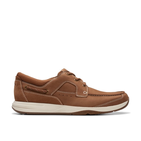 Clarks Sailview Lace Mens Boat Shoes