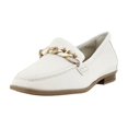 thumbnail image 1 of Clarks Sarafyna Iris Women's Loafers & Slip-Ons White Leather Size 8 W, 1 of 8
