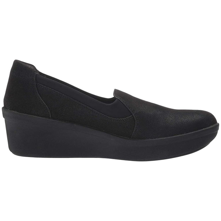Clarks Step Rose Moon Black Textile Walmart