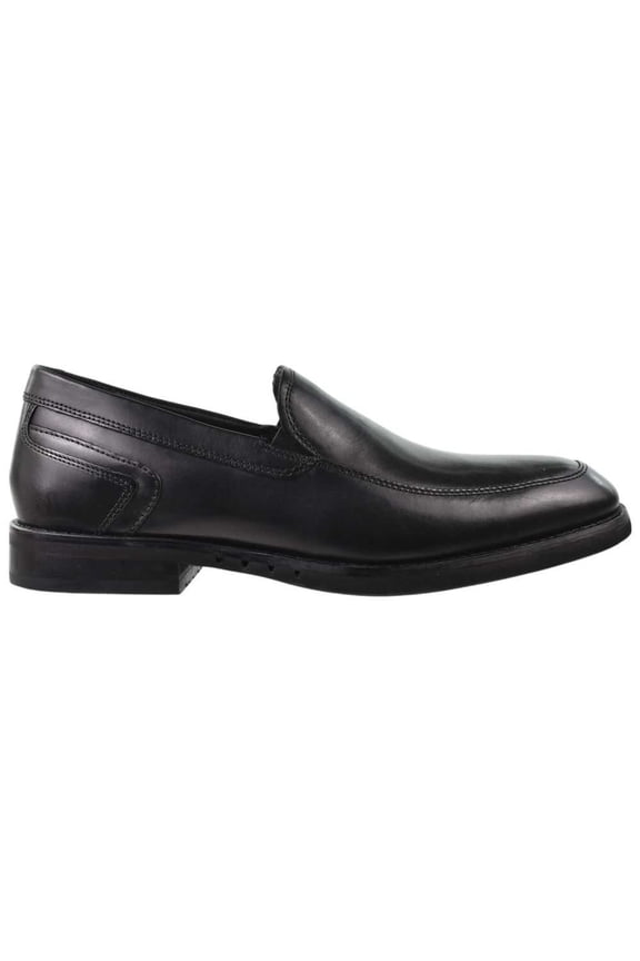 Un Hugh Step Men's Shoes Black Leather 26169021
