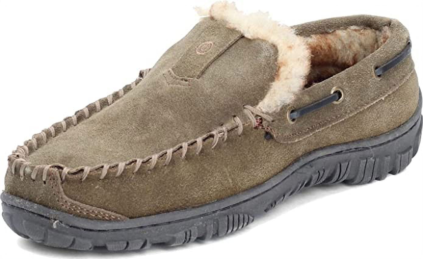 Clarks Venetian Sage Suede Moccasin Slip On Rounded Toe Indoor Outdoor Mules Sage Premium Suede 11 Walmart