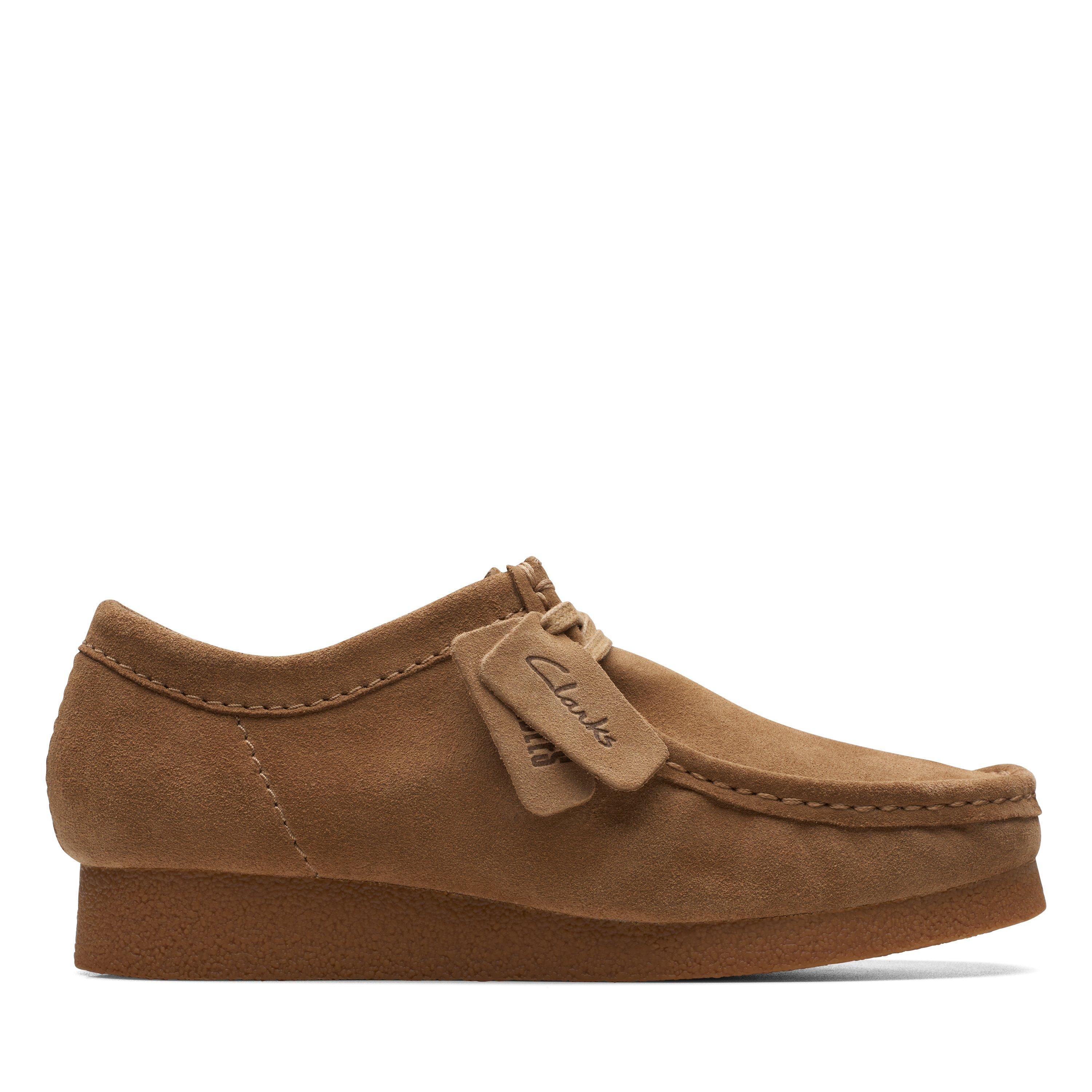 Clarks Originals Wallabee Men\'s Brown Leather Loafers Clarks Originals Mens – Tower-London.US main image 2