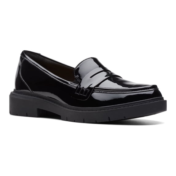 Clarks® Westlynn Ayla Women's Lug Sole Loafers Color: Black Size: 7