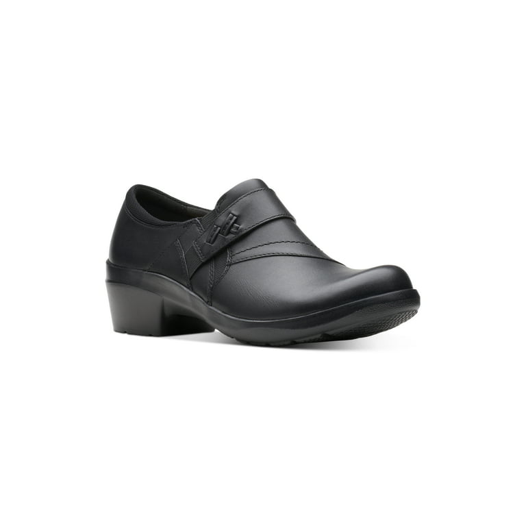 Kræft Bærbar grådig Clarks Women's Angie Pearl Slip-on Shoes Women's Shoes, black leather, Size  11.0 - Walmart.com