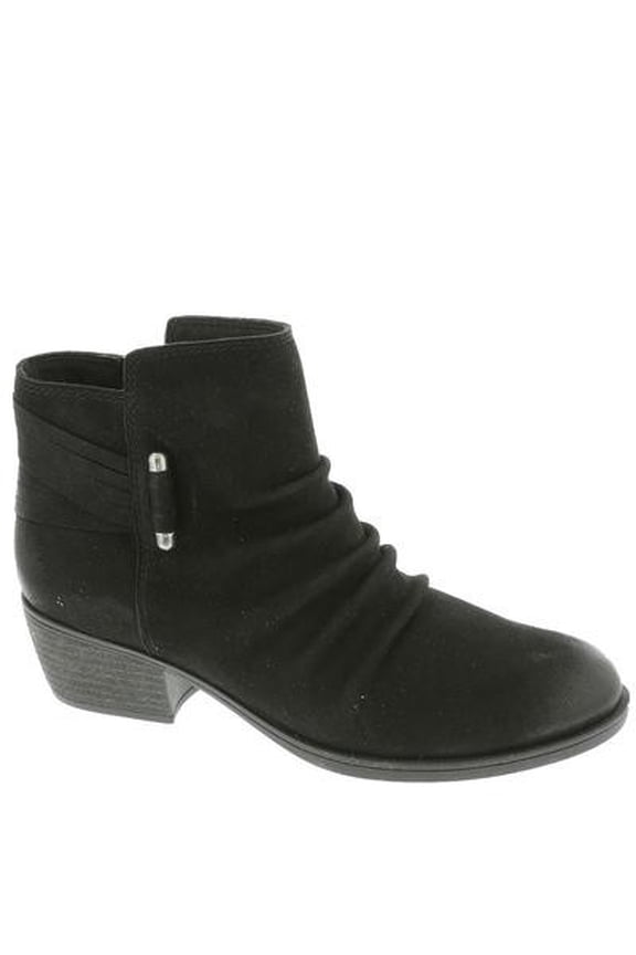 Women's Charlten Rosa Ankle Boot, Black Nubuck, 7.5