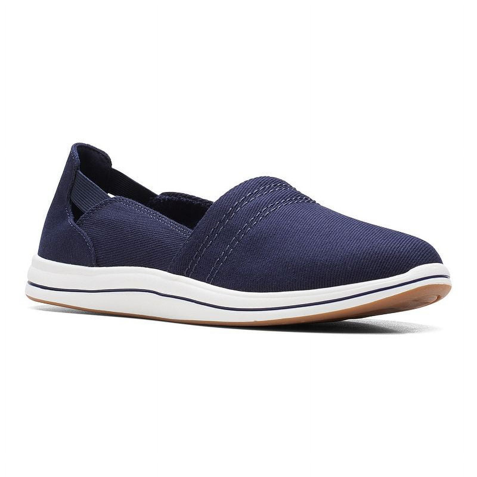 Clarks discount navy flats